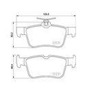Pastilha de Freio Traseira Ford Fusion 2.0